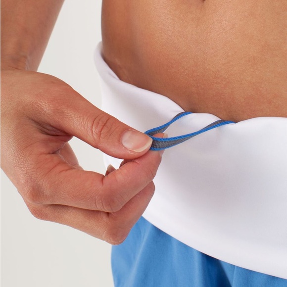 NEW Lululemon *Reversible Flip Out Boardshort in
Blue / Floral White
Size 4. - Picture 2 of 9